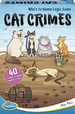 ThinkFun Experience Games Cat Crimes