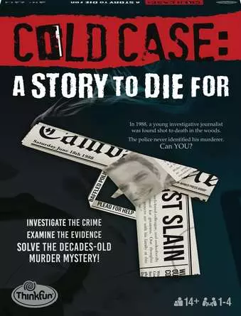 ThinkFun Logic Games Cold Case Files - A Story to Die for