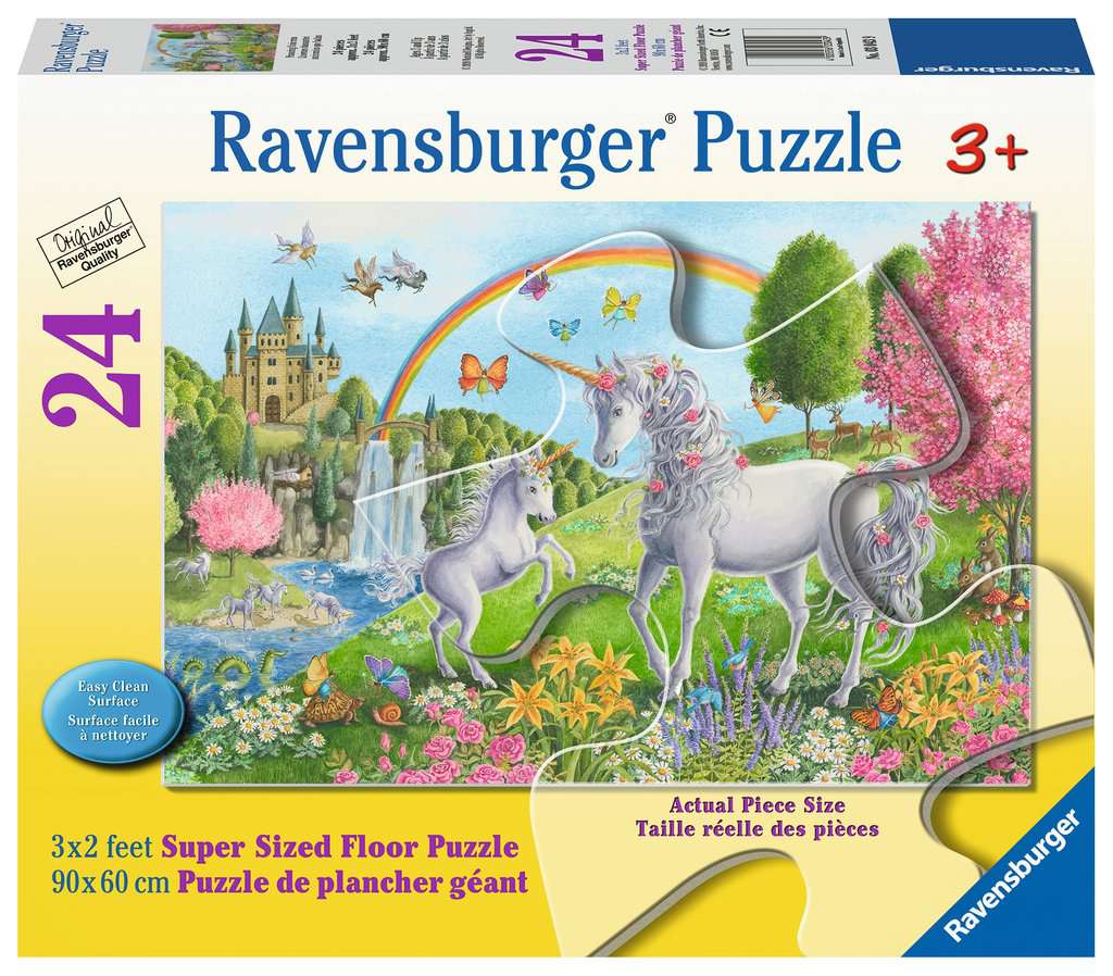 Ravensburger Children Puzzles Prancing Unicorns - Ages 3+ - Image 2