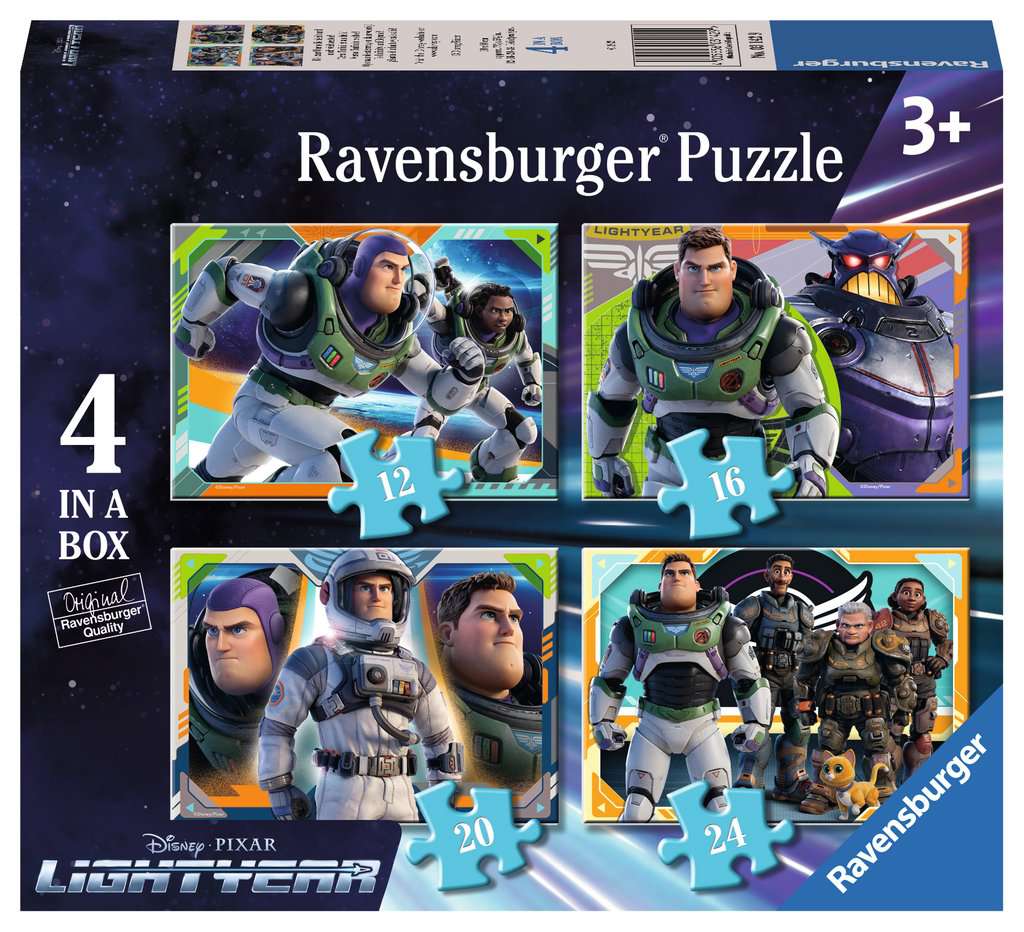 Ravensburger Disney Pixar Lightyear 4 In A Box Jigsaw Puzzles - Image 3