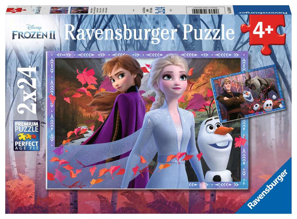 Children's puzzle 2x24 pieces - Disney Frozen 2 - Frosty Adventures