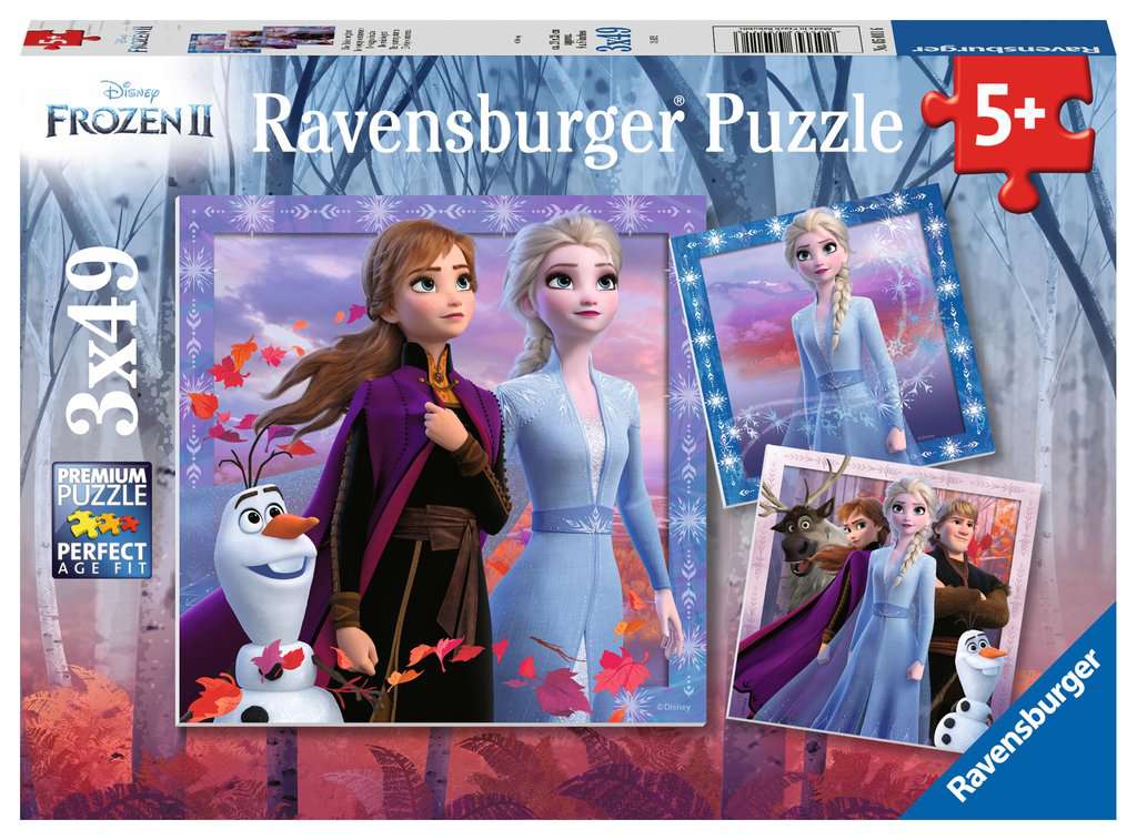 Children's puzzle 3x49 pieces - Disney Frozen 2 - The Journey Starts