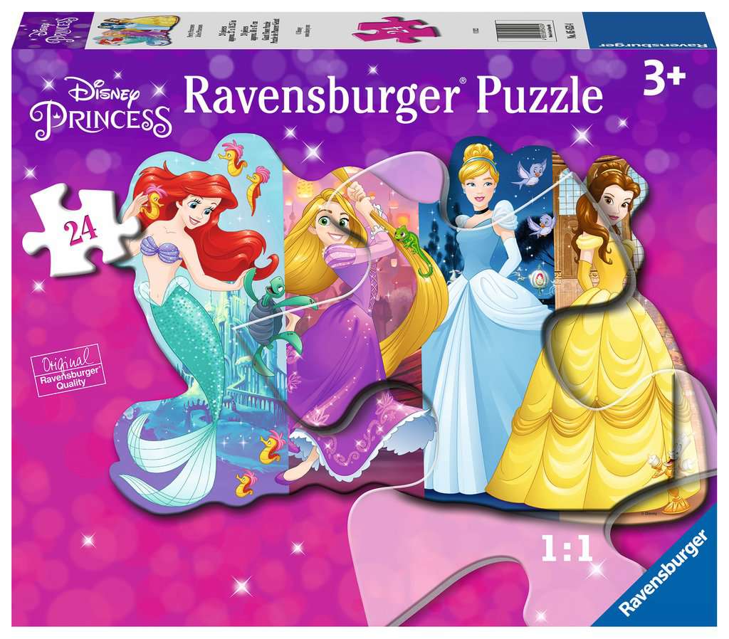 Ravensburger Disney Pretty Princesses 24-Piece Floor Puzzle (5453) | Quill