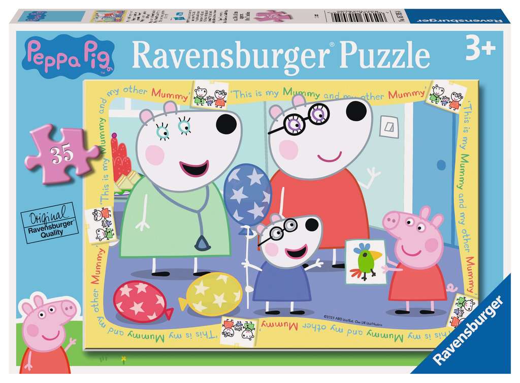 Ravensburger Unisex Multicolor Peppa Pig 35 Piece Jigsaw Puzzle - Image 3