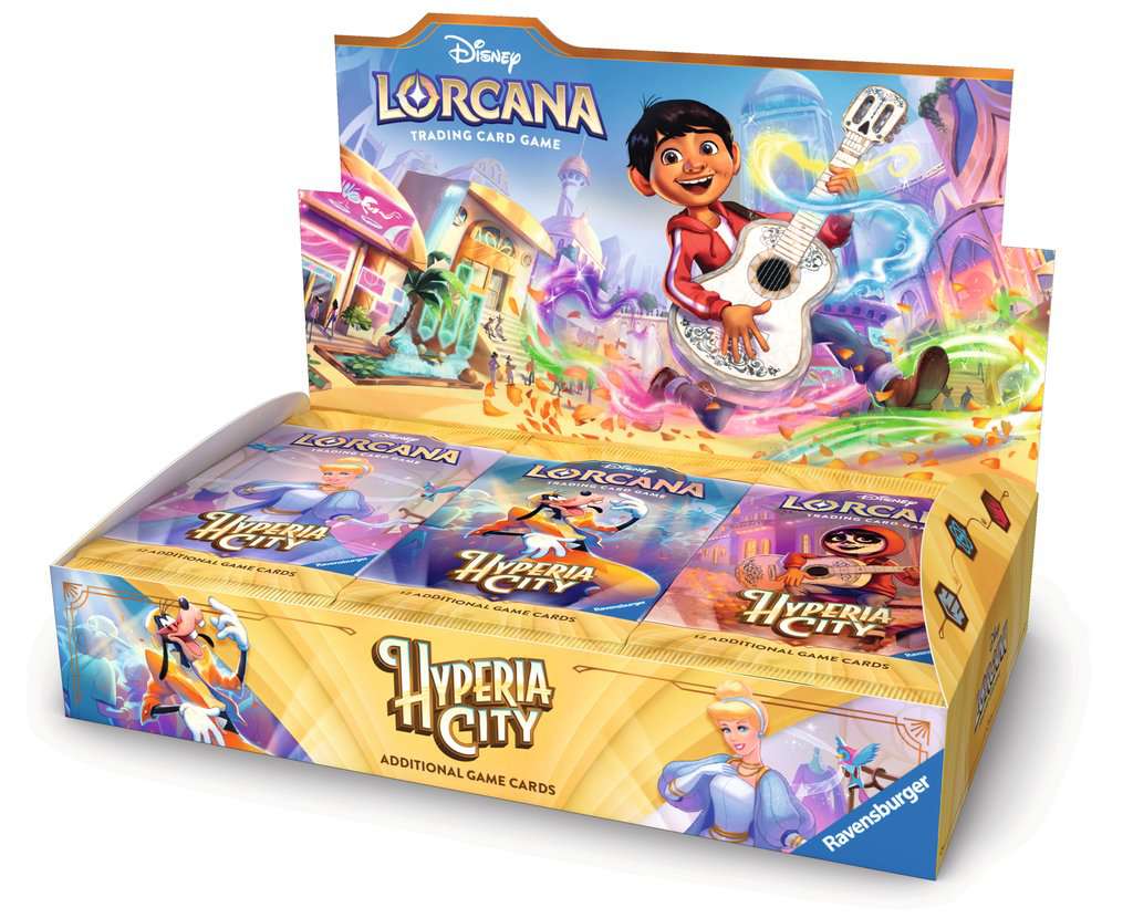 Ravensburger Disney Lorcana Trading Card Game - Booster Packs 4xCDU Displays (24pcs per CDU @ £2.70 each) - Set 14