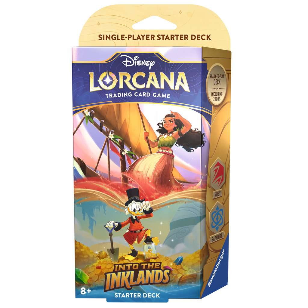 Disney Lorcana TCG. Into The Inklands. Starter Deck. Moana, Motunui, Agrabah,etc - Image 6