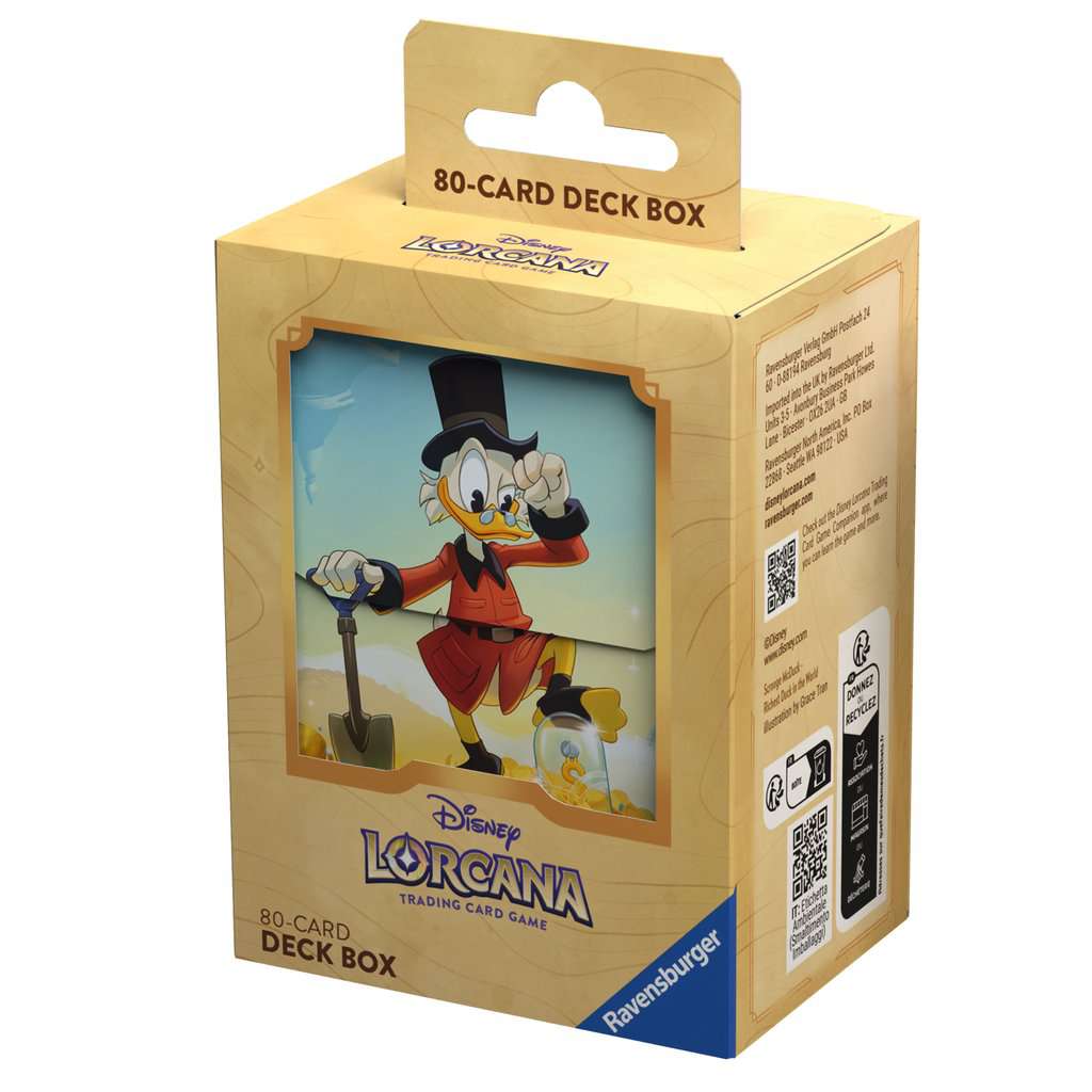 Ravensburger Disney Lorcana Tcg: Into The Inklands - Scrooge Mcduck - Deck Case - Image 5