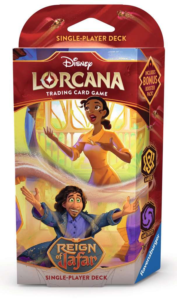 Ravensburger Disney Lorcana Trading Card Game - Starter Deck B - Set 8 Reign of Jafar