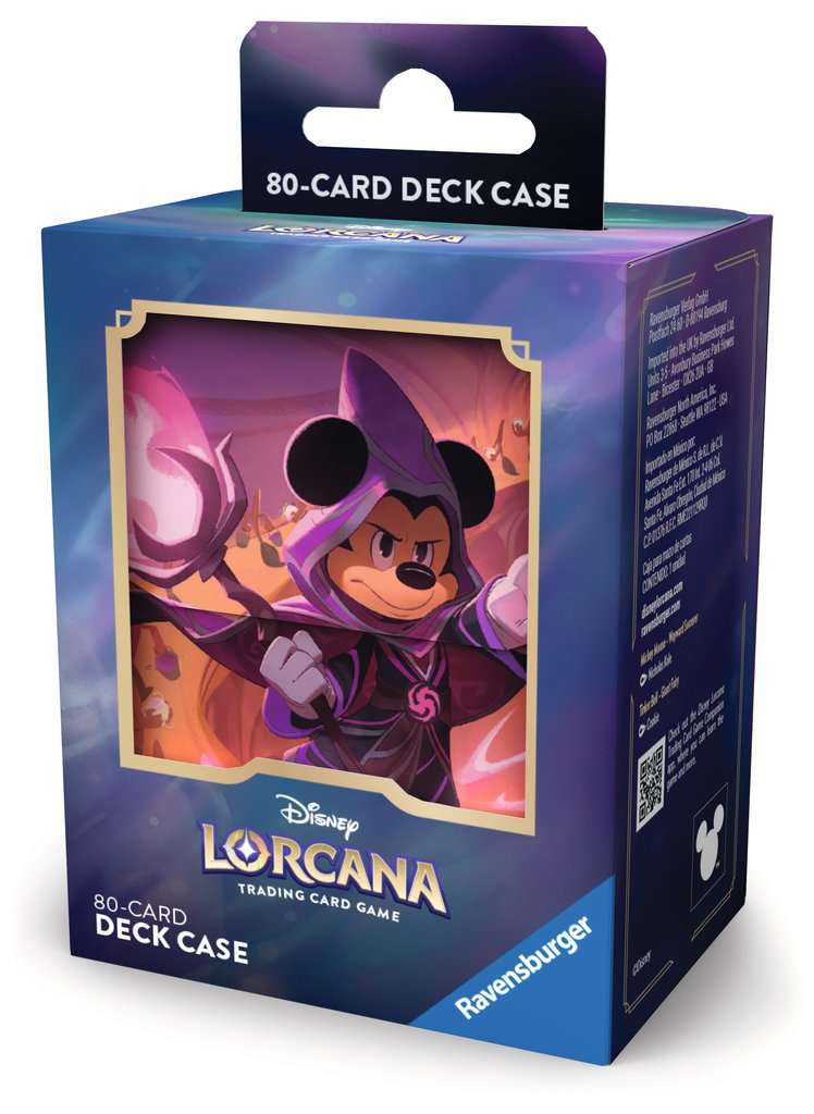 Disney Lorcana TCG: Disney Lorcana TCG: Reign of Jafar - Mickey Mouse - Deck Case