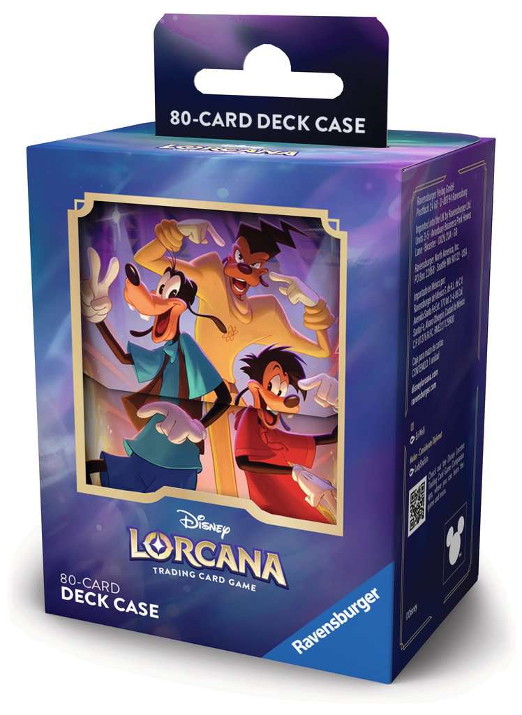 Disney Lorcana JCC: Fabuleux - Dingo & Max  - Boîte de rangement de deck