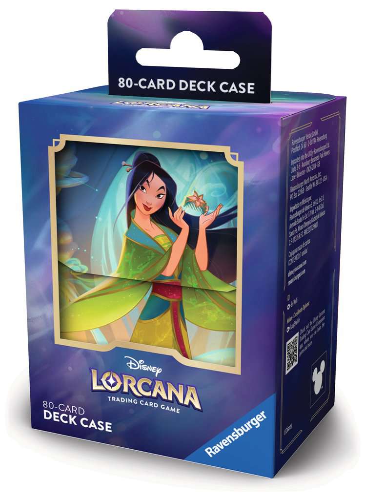 Ravensburger Disney Lorcana Deck Case Mulan Set 9