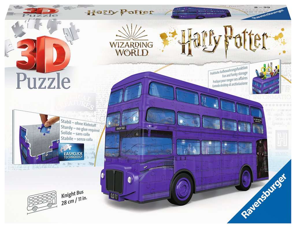 Ravensburger Harry Potter Knight Bus 3D Jigsaw Puzzle (216 Pieces)