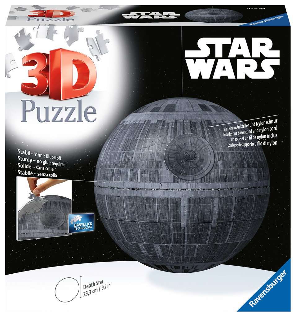 Ravensburger Star Wars Death Star, 540 piece 3D Jigsaw Puzzle