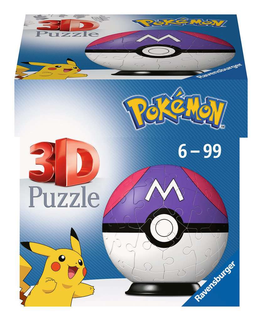 Ravensburger Pokemon Master ball 54 piece 3D Jigsaw Puzzle