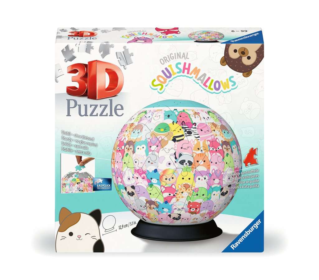 Ravensburger | Squishmallows | 72 Piece 3D Jigsaw Puzzle - Image 3