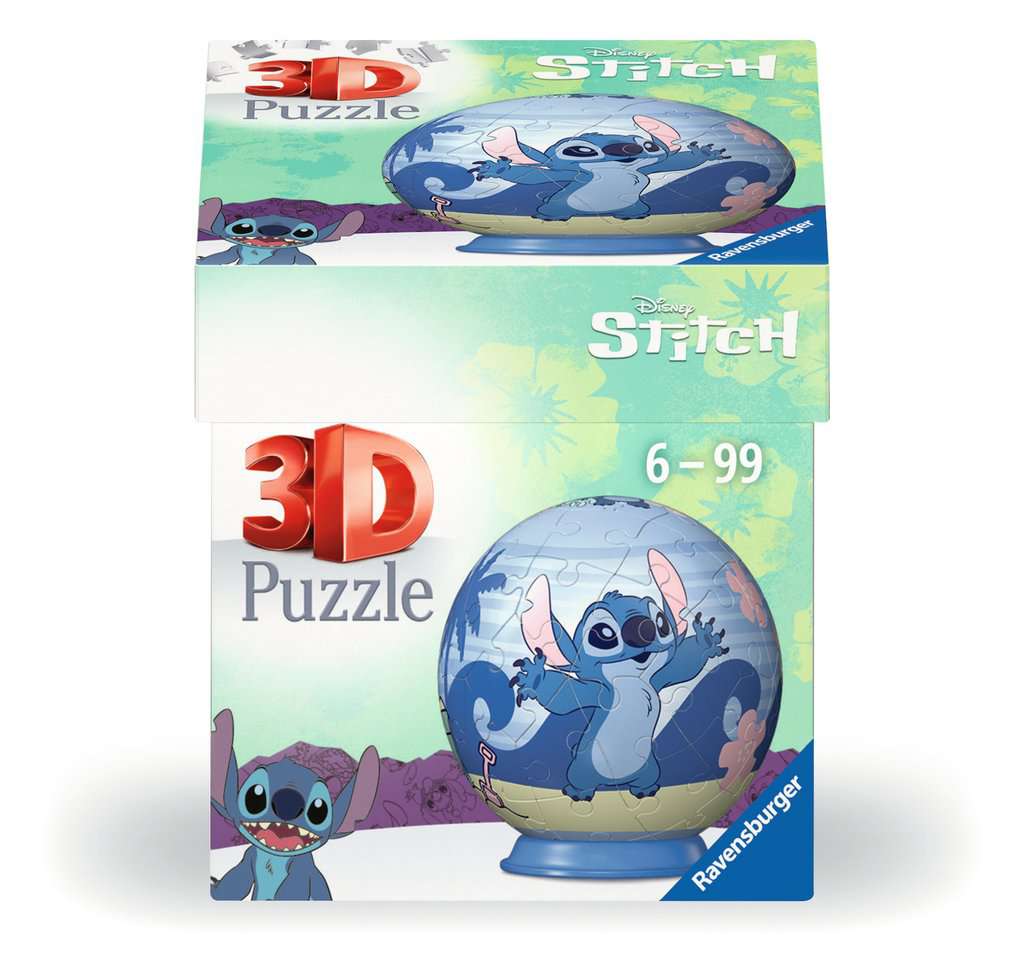 Ravensburger Disney Stitch 54 piece 3D Jigsaw Puzzle