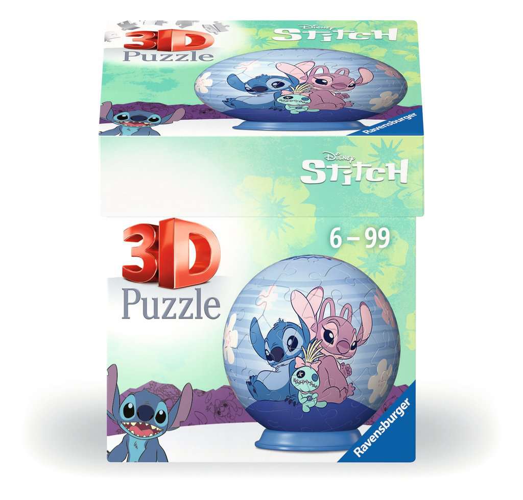 Ravensburger Disney Stitch & Friends 54 piece 3D Jigsaw Puzzle
