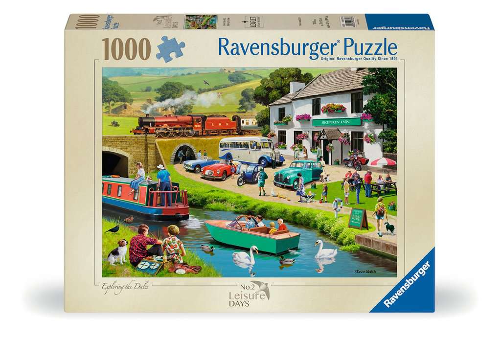 Ravensburger Leisure Days No.2 – Exploring the Dales, 1000 piece Jigsaw Puzzle