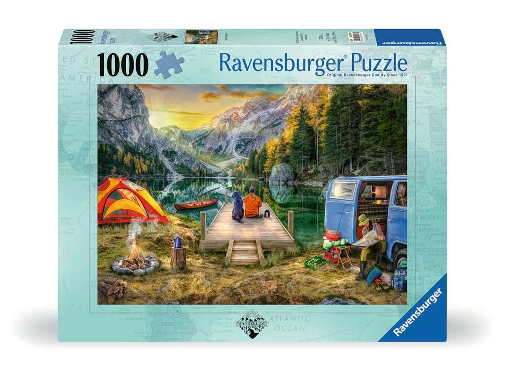 Ravensburger Calm Campsite 1,000-Piece Jigsaw Puzzle