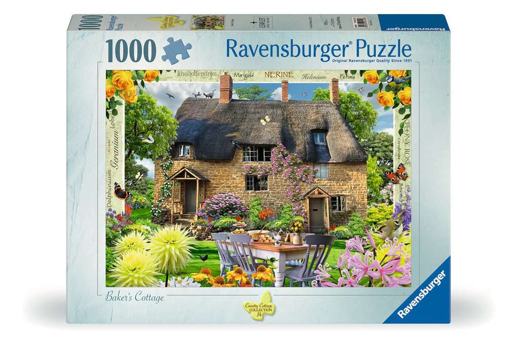 Ravensburger 1000 Piece Jigsaw Puzzle - Country Cottage Collection - Baker's - Image 3