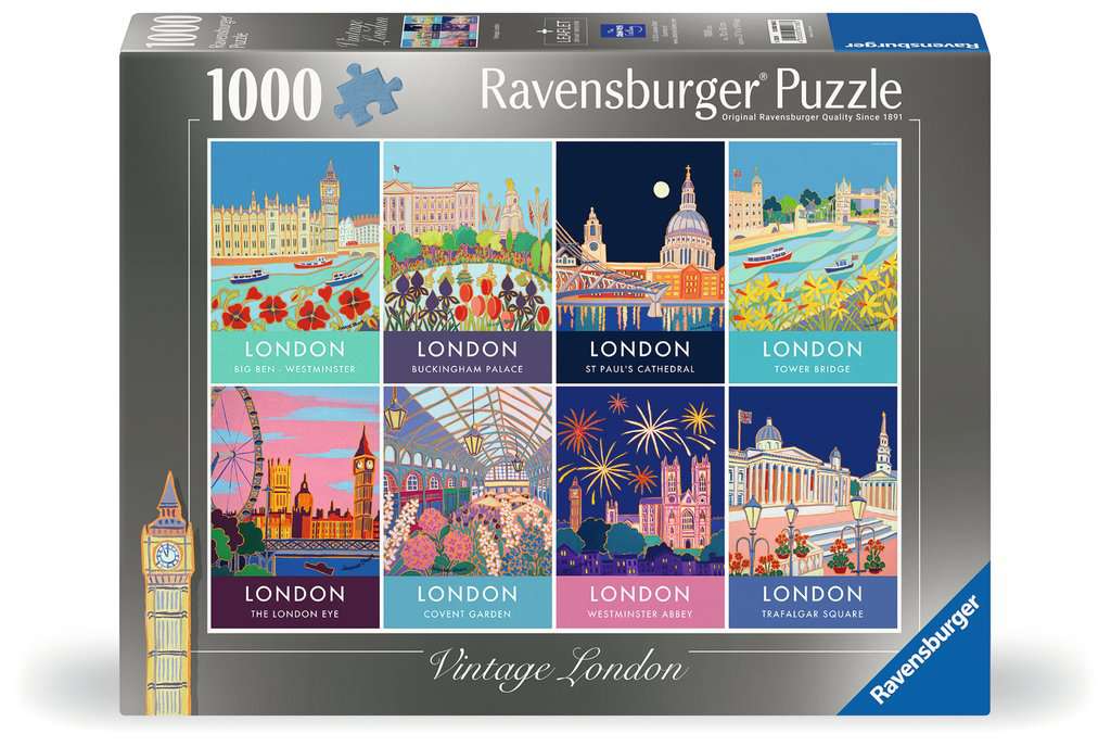 Ravensburger Vintage London 1000 piece Jigsaw Puzzle