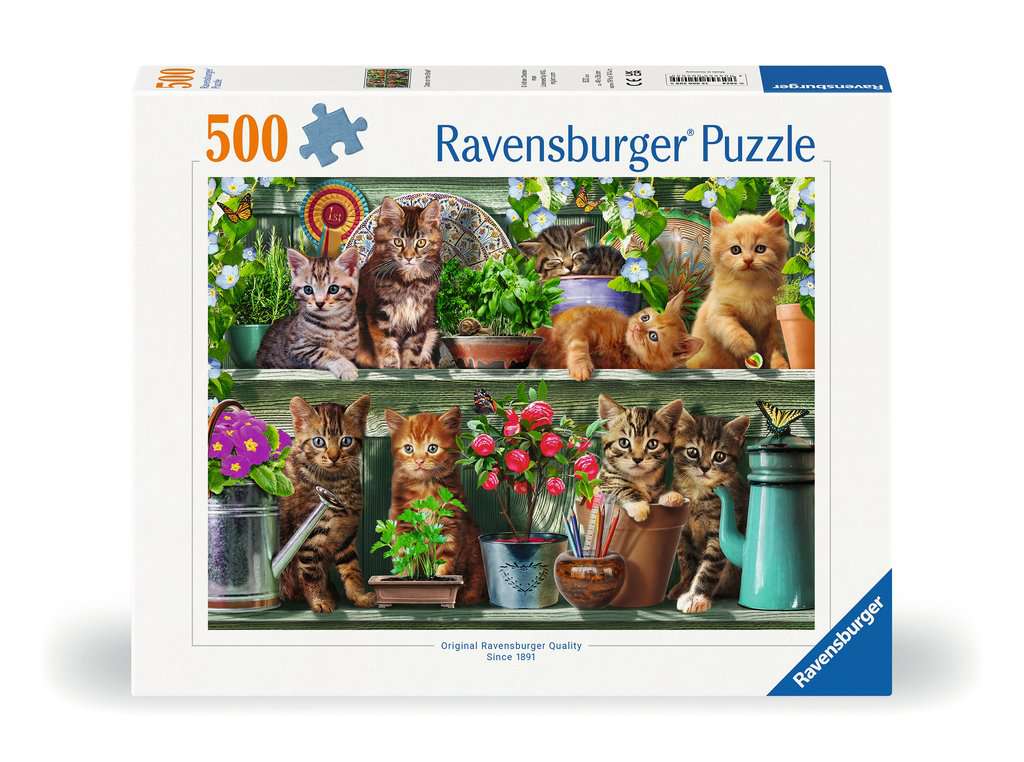 Ravensburger Children Puzzles Cats on the Shelf - Ages 10+ - Image 2