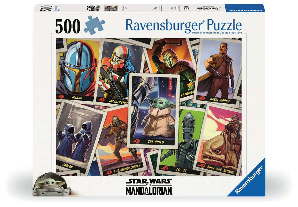 Adult puzzle 500 pieces - Star Wars The Mandalorian - In Search of The Child