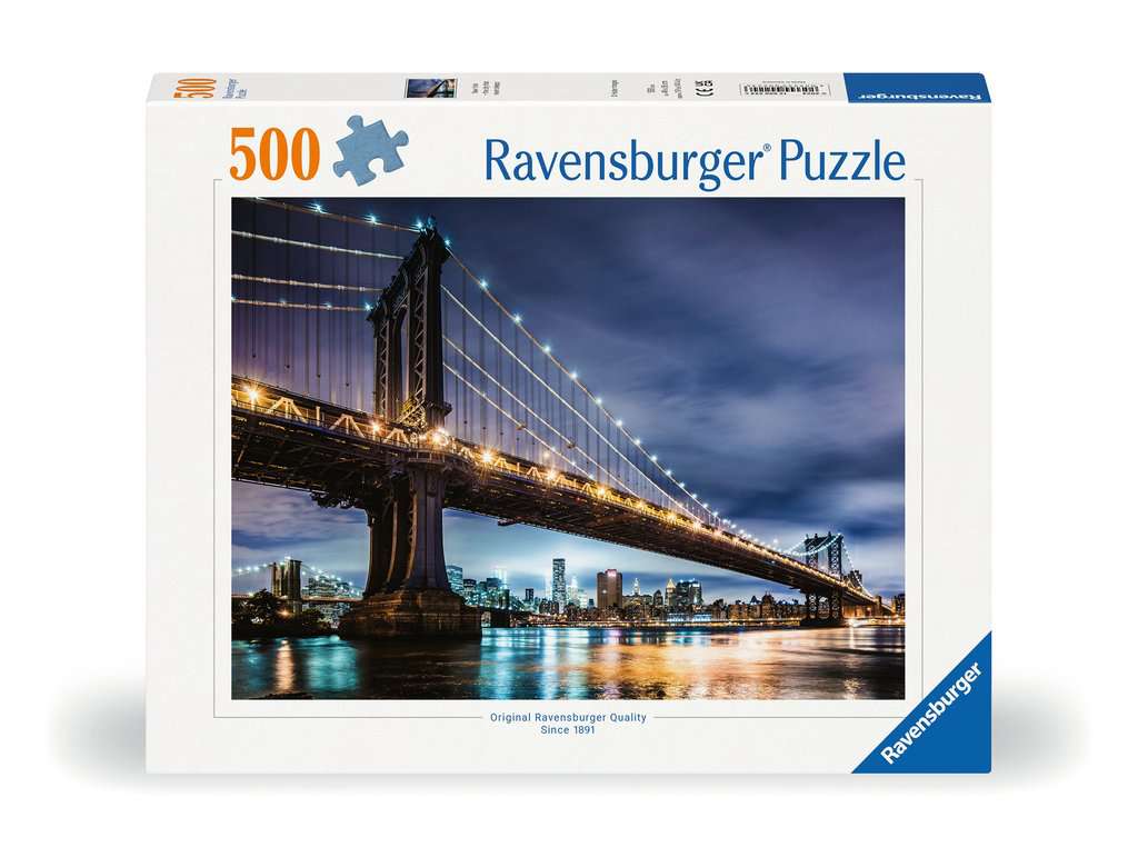 Puzzles Adultes 500 pièces - New York, la ville qui ne dort jamais