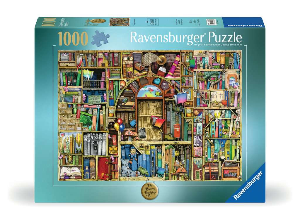 Adult puzzle 1000 pieces - Colin Thompson - Bizarre Bookshop 2