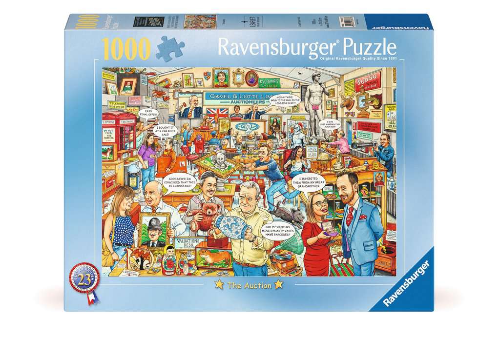 Ravensburger Best of British No.23 - The Auction 1000 piece Jigsaw Puzzle