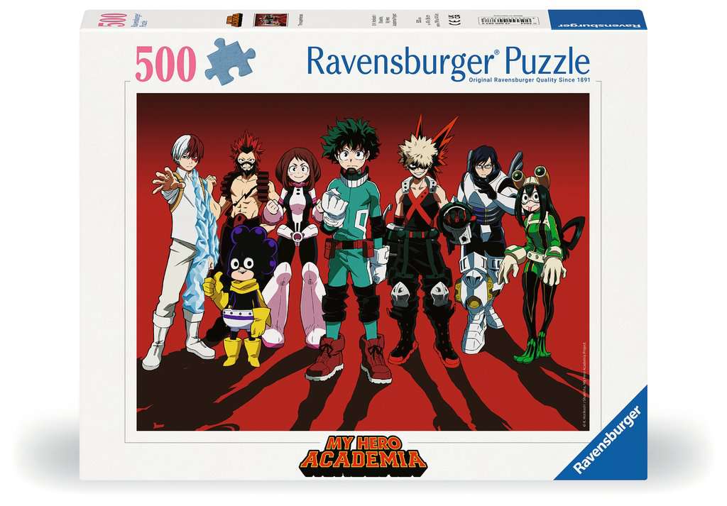 Ravensburger Women's Adult Puzzle 500 Pieces - My Hero Academia