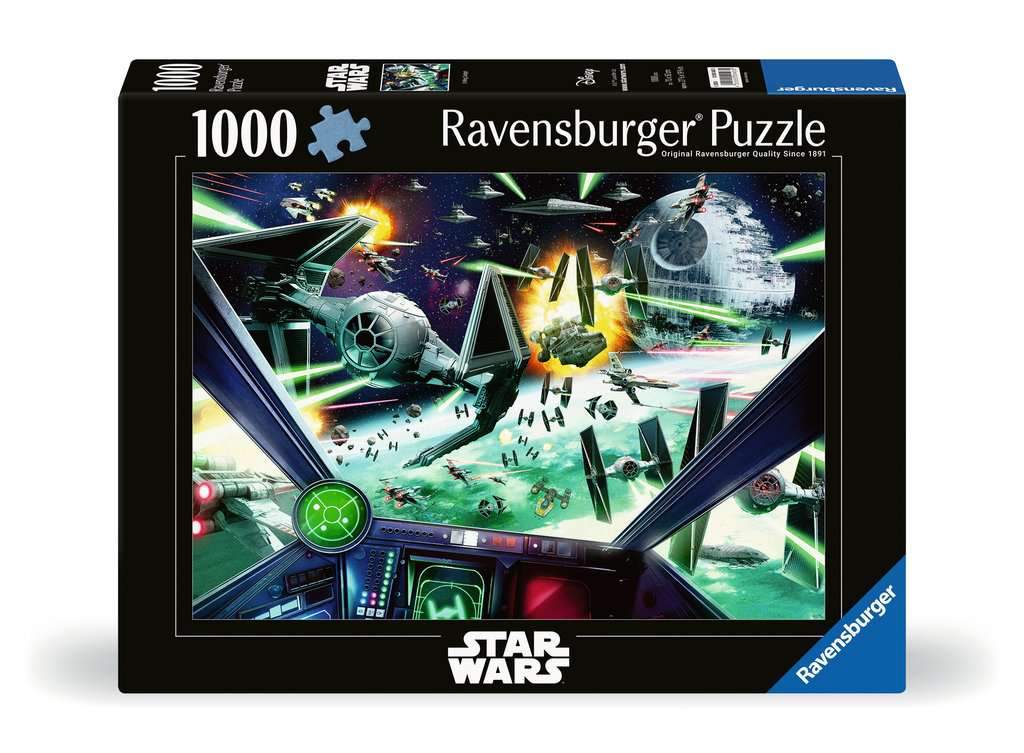 Adult puzzle 1000 pieces - Star Wars - X-Wing Cockpit