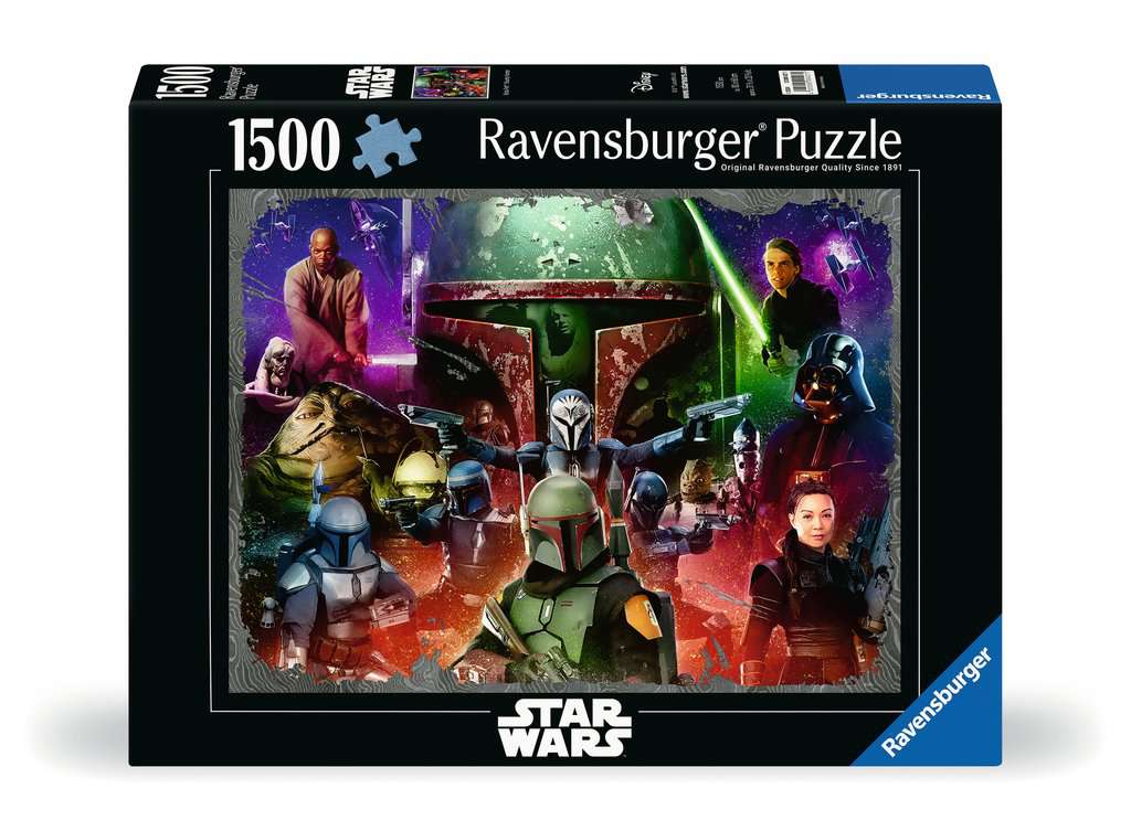Adult puzzle 1500 pieces - Star Wars - Boba Fett: Bounty Hunter