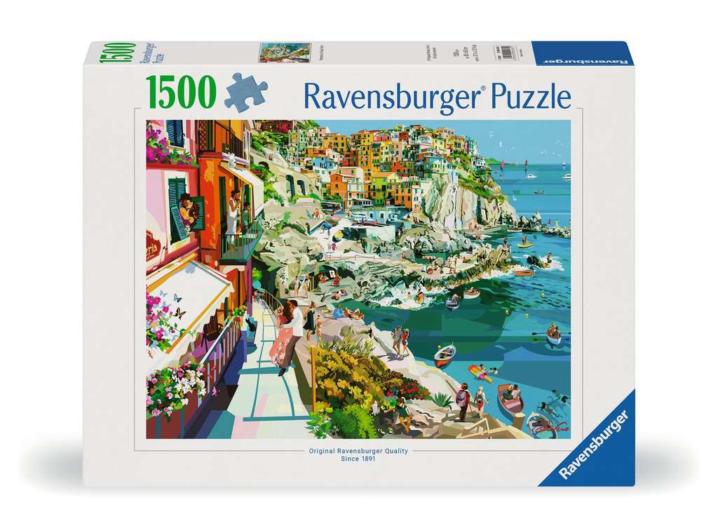 Ravensburger Romance in Cinque Terre 1500 piece Jigsaw Puzzle