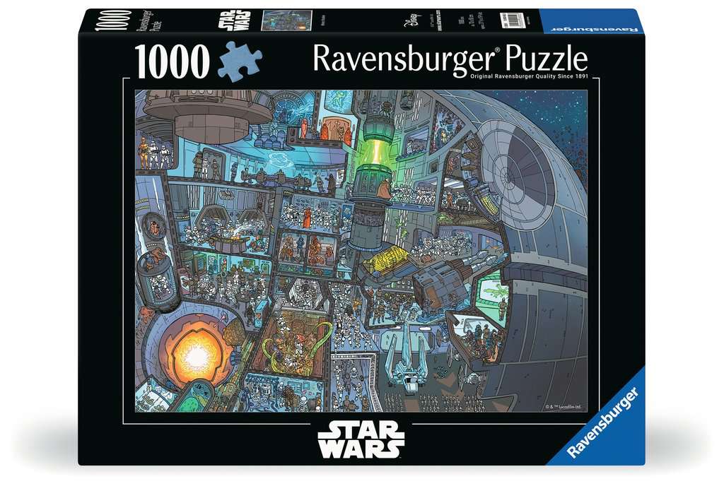 Adult puzzle 1000 pieces - Star Wars - Where's Wookiee