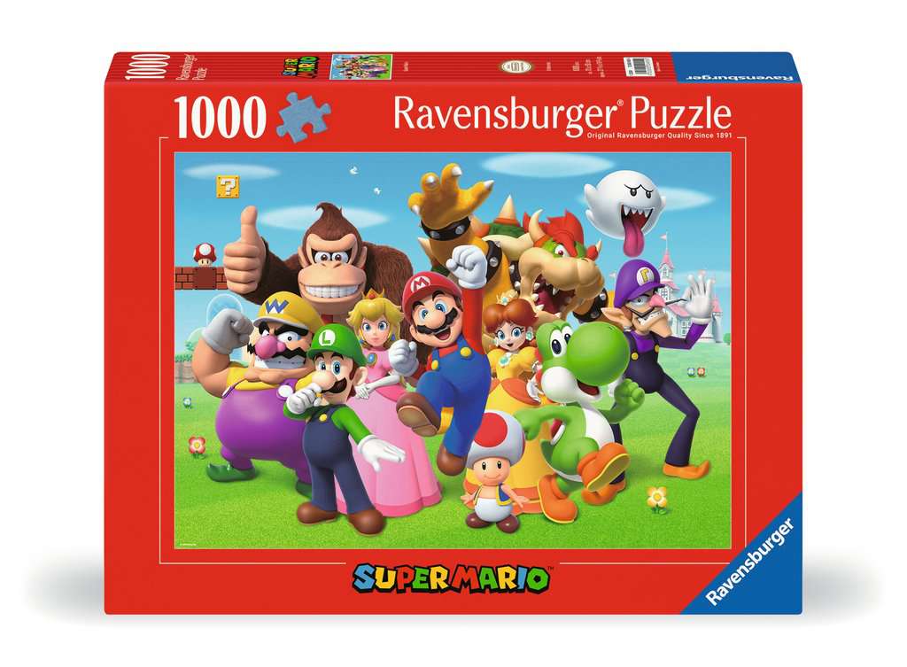 Adult puzzle 1000 pieces - Nintendo Super Mario