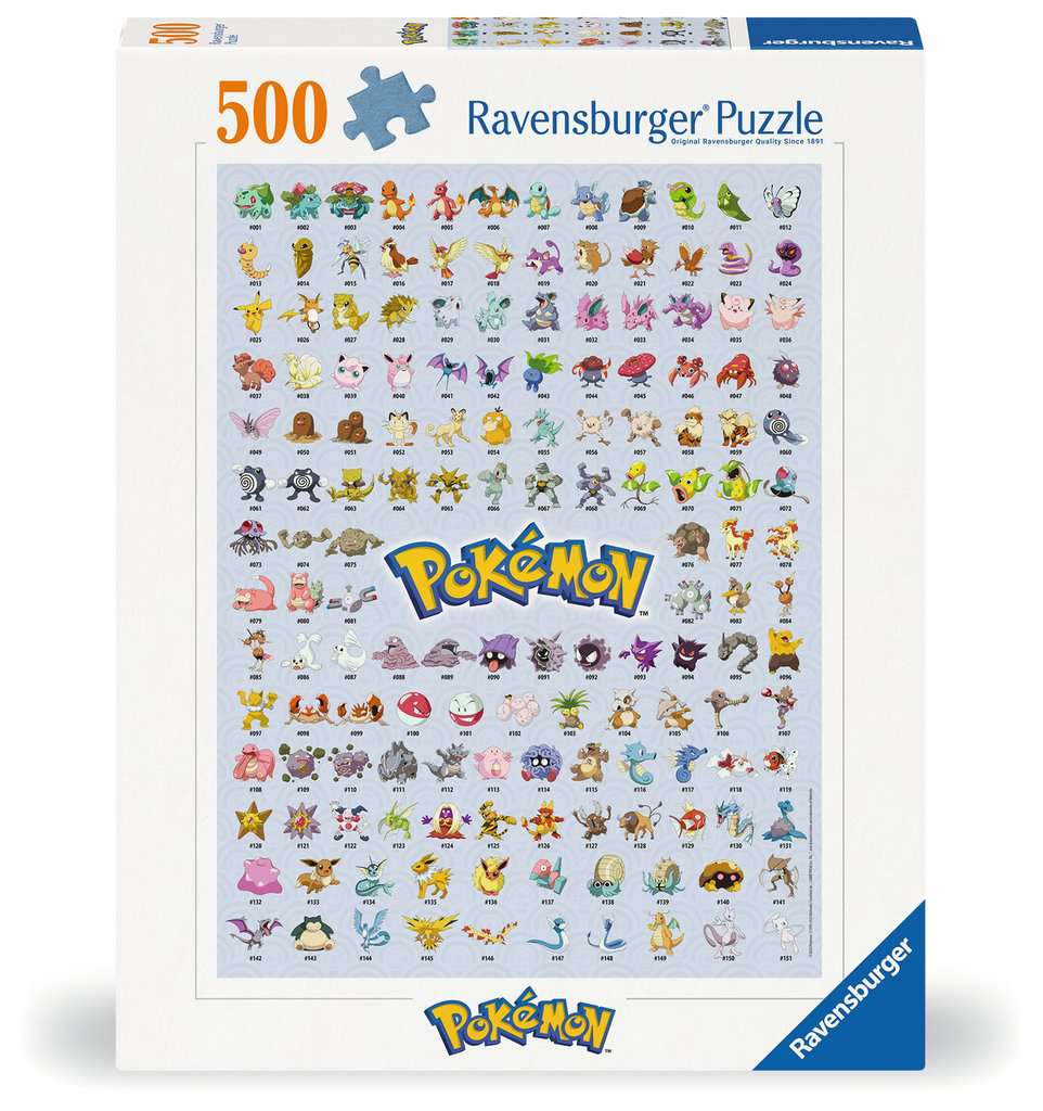 Ravensburger Pokemon 500 piece Jigsaw Puzzle