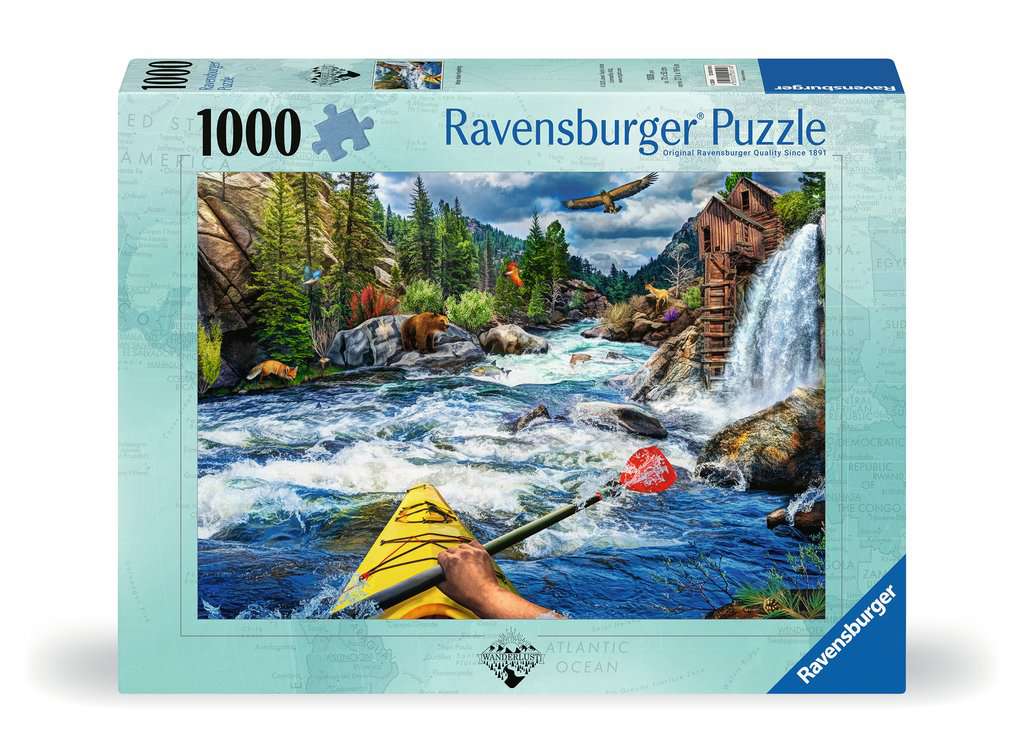 Ravensburger Whitewater Kayaking 1,000-Piece Jigsaw Puzzle