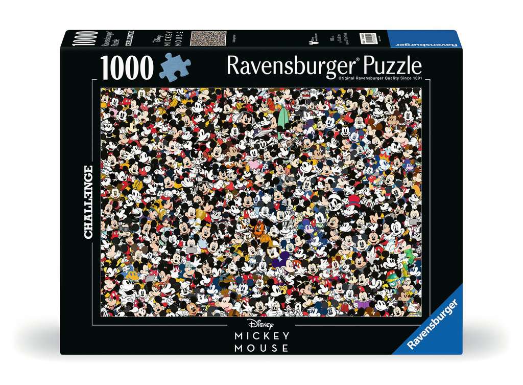 Adult puzzle 1000 pieces - Disney Mickey Mouse - Challenge