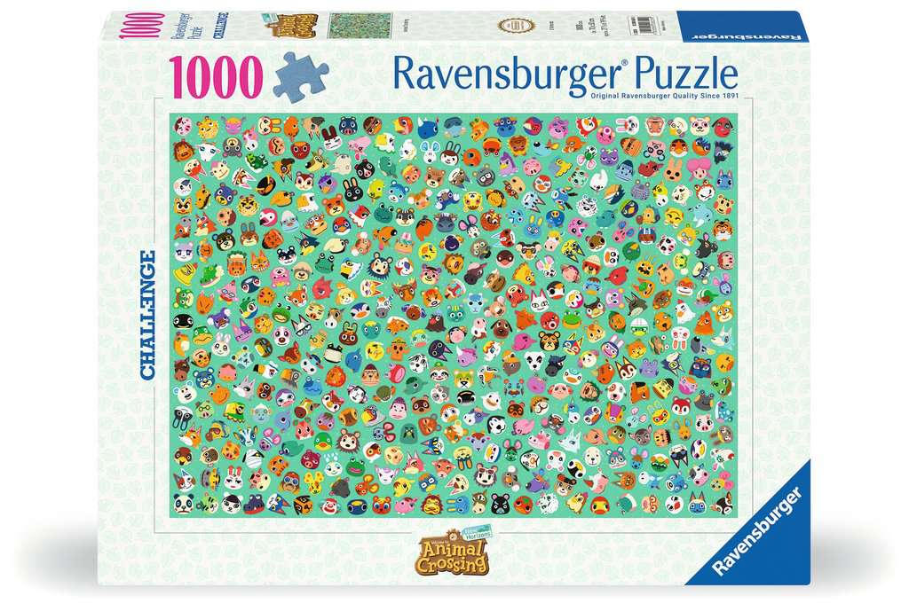Ravensburger Women's Animal Crossing Challenge 1000 Piece Jigsaw Puzzle - Image 2