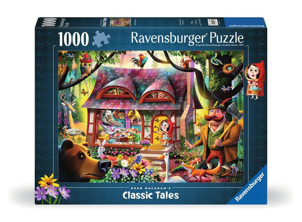 Red Riding Hood Puzzle 1000 Piece Ravensburger Jigsaw Puzzle - Image 2