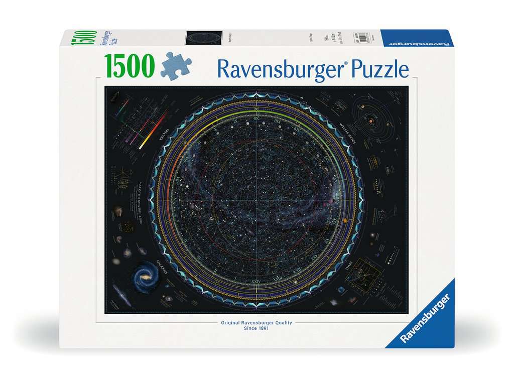 Adult puzzle 1500 pieces - Map of the Universe