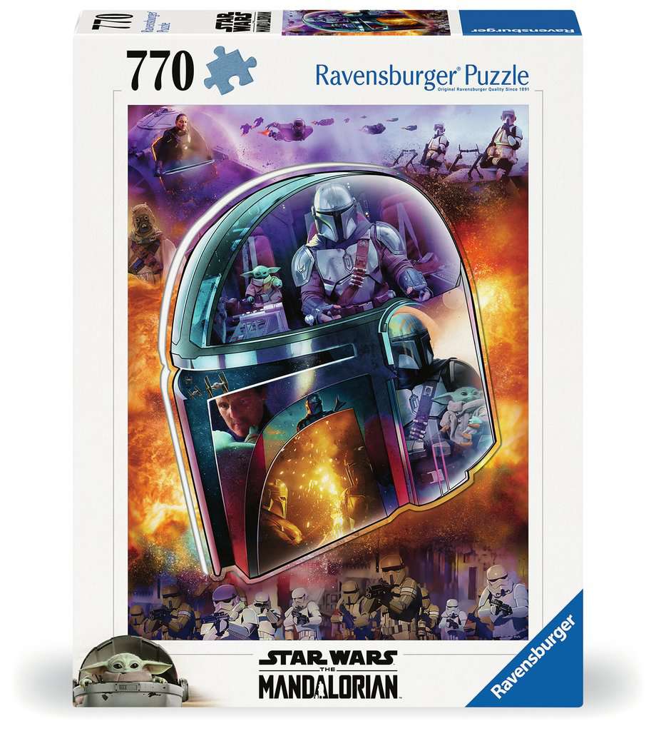 Adult puzzle 759 pieces - Star Wars - The Mandalorian - Helmet