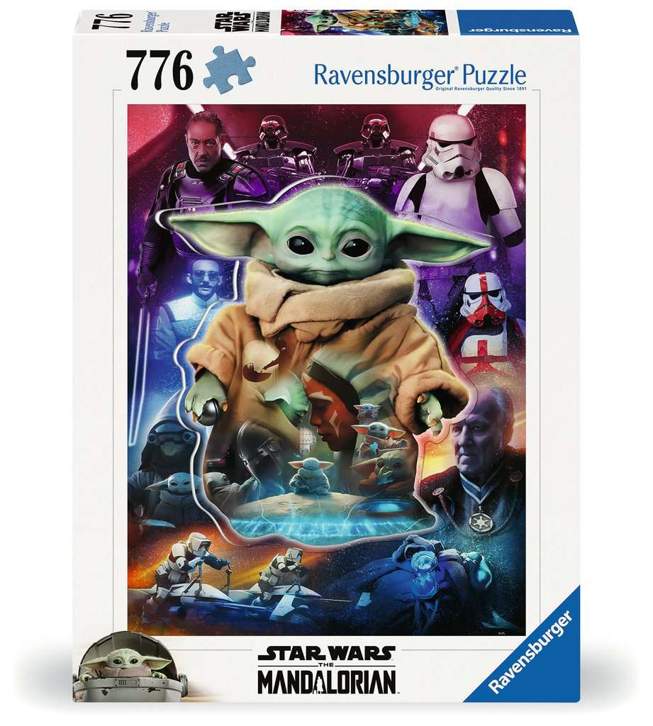 Adult puzzle 759 pieces - Star Wars - The Mandalorian - Grogu's Journey