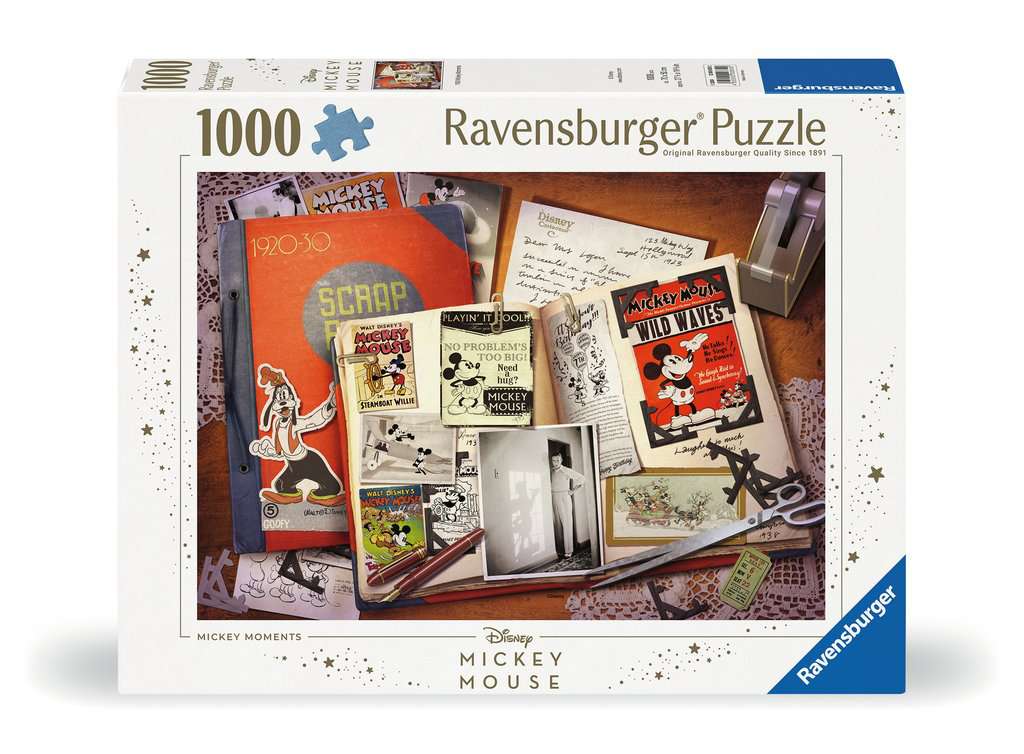 Adult puzzle 1000 pieces - Disney Mickey Mouse - 1930 Mickey Moments