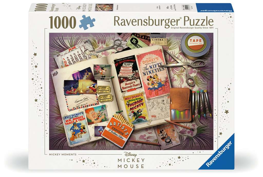 Adult puzzle 1000 pieces - Disney Mickey Mouse - 1940 Mickey Moments