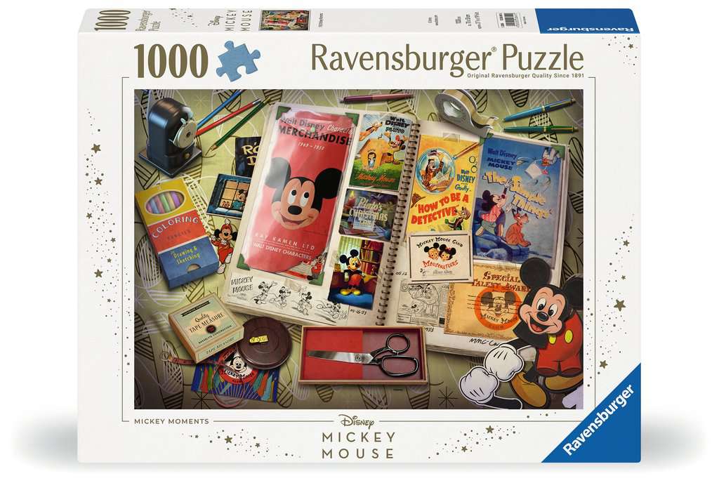 Adult puzzle 1000 pieces - Disney Mickey Mouse - 1950 Mickey Moments