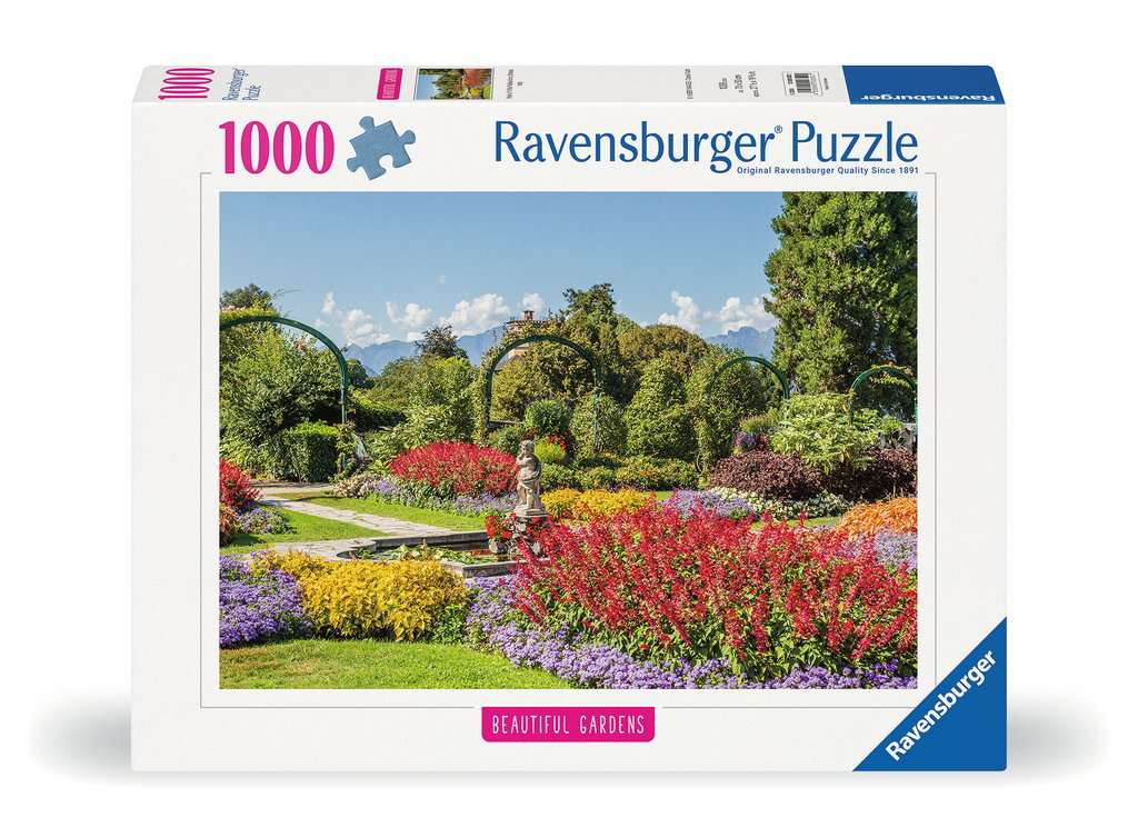 Ravensburger Beautiful Gardens – Stresa, Italy 1000 piece Jigsaw Puzzle