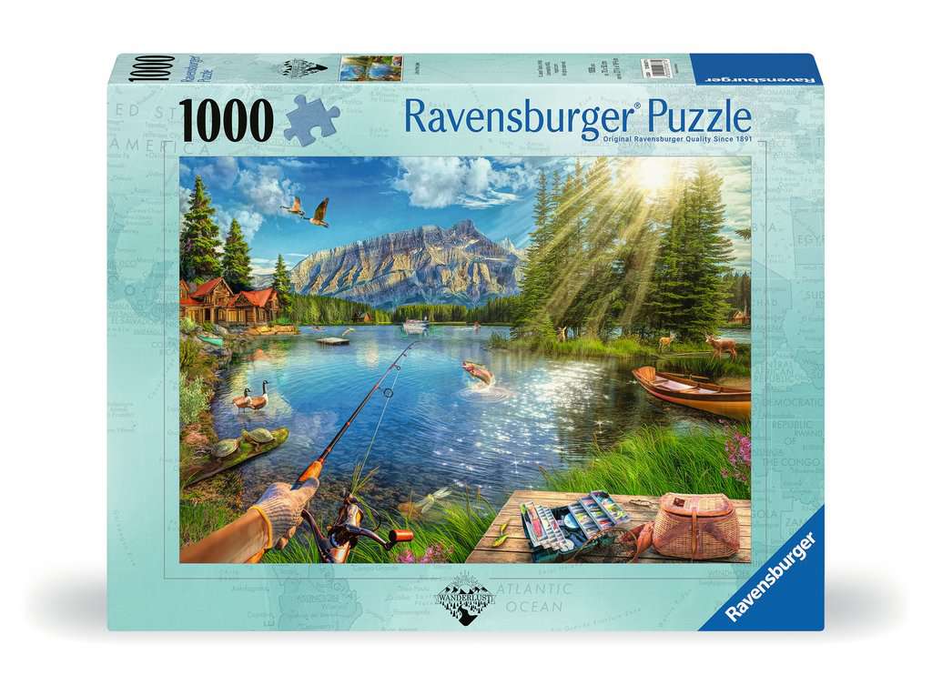 Ravensburger Life At The Lake 1000-Piece Jigsaw Puzzle