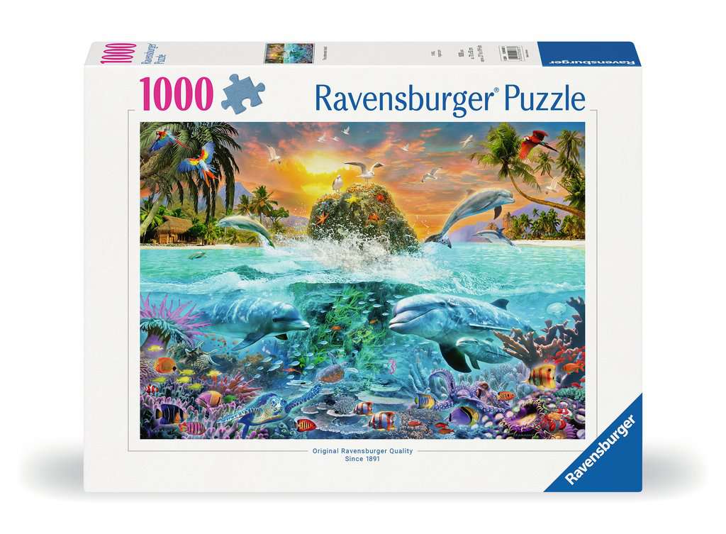 Ravensburger Underwater Island 1000 piece Jigsaw Puzzle
